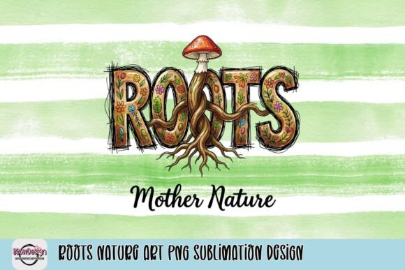 Download Roots Nature Art PNG Sublimation Design - Sublimation Collection