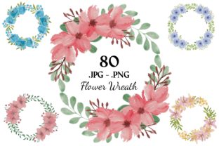 Download 357 Flower and Floral Watercolor Bundle - Bundle Collection