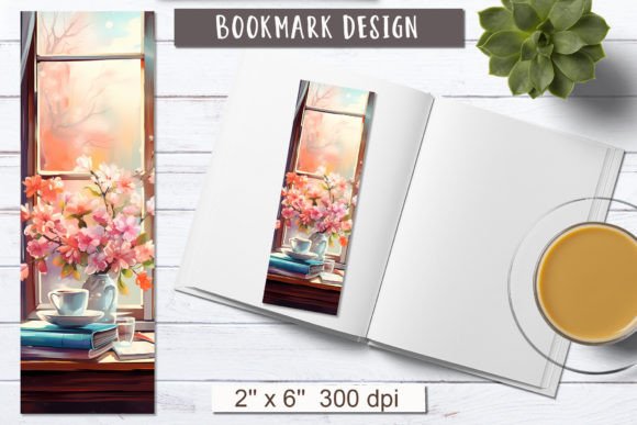 Download Book Bookmark Sublimation | Flowers Book - Sublimation Collection