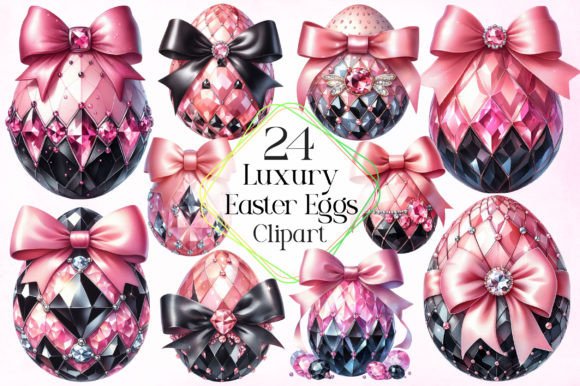Download Luxury Easter Eggs Sublimation Clipart - Sublimation Collection
