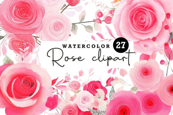 Download Rose Clipart Bundle Blush Flower - Bundle Collection