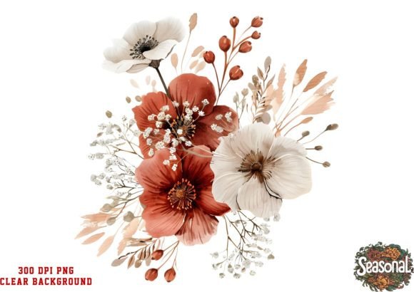Download Watercolor Wedding Flower Bouquet PNG - Premium Resources