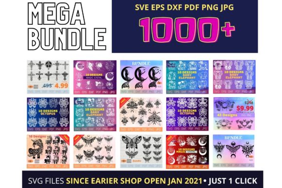 Download Entire Shop SVG Bundle - Mega Bundle - Bundle Collection