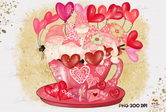 Download Gnomes Valentine’s Cute  Sublimation - Sublimation Collection