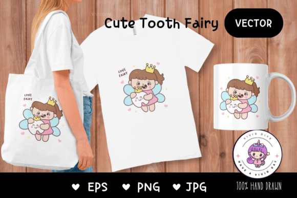 Download Tooth Fairy Cute Sublimation Art Kawaii - Sublimation Collection