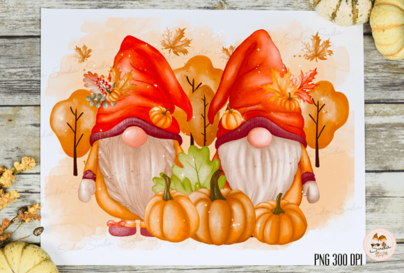 Download Gnome Autumn Cute Sublimation - Sublimation Collection