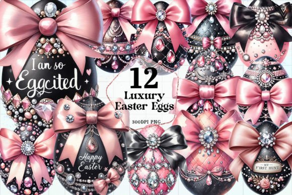 Download Luxury Easter Eggs Sublimation Clipart - Sublimation Collection