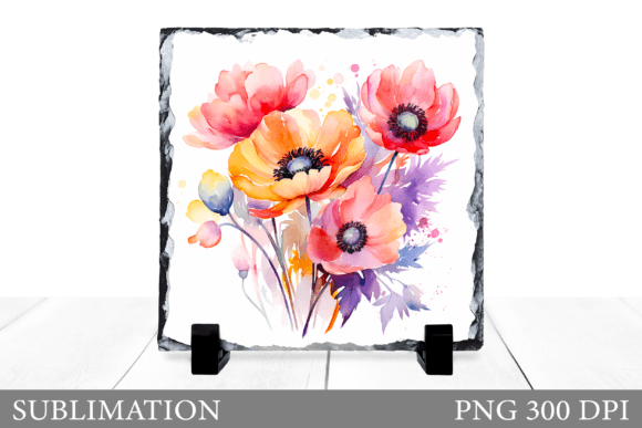 Download Wildflowers Sublimation. Flowers Slate - Sublimation Collection
