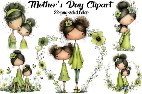 Download Mother’s Day Clipart Bundle - Bundle Collection
