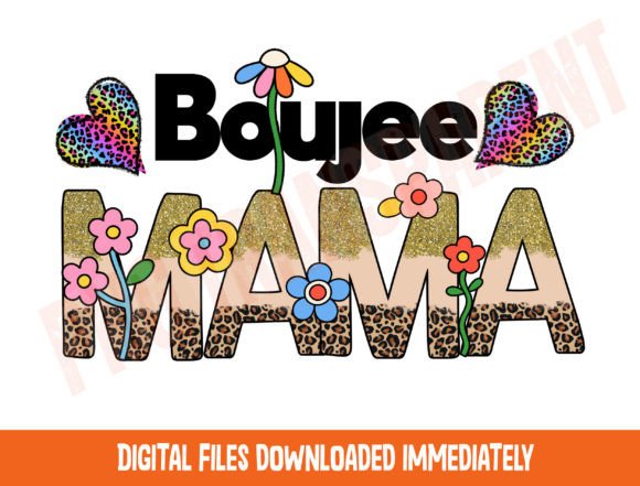 Download Boujee Mama PNG, Mom Sublimation Design - Sublimation Collection