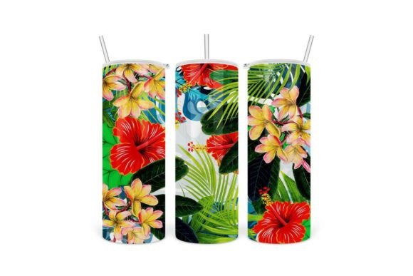 Download Tumbler Sublimation Summer Flower PNG - Sublimation Collection