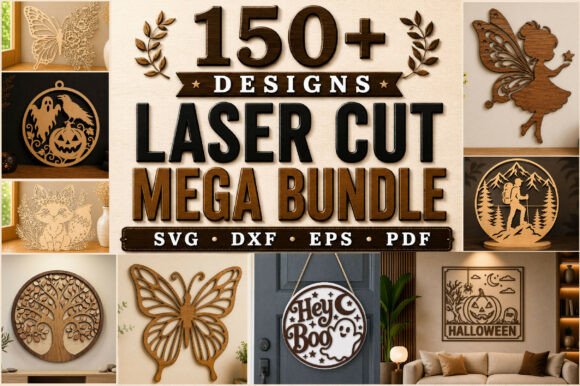 Download Home Decor Laser Cut Mega Bundle - Bundle Collection