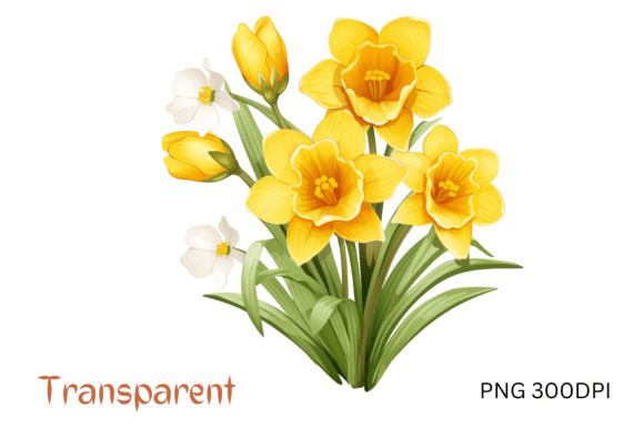 Download Yellow Daffodils Flowers Sublimation - Sublimation Collection